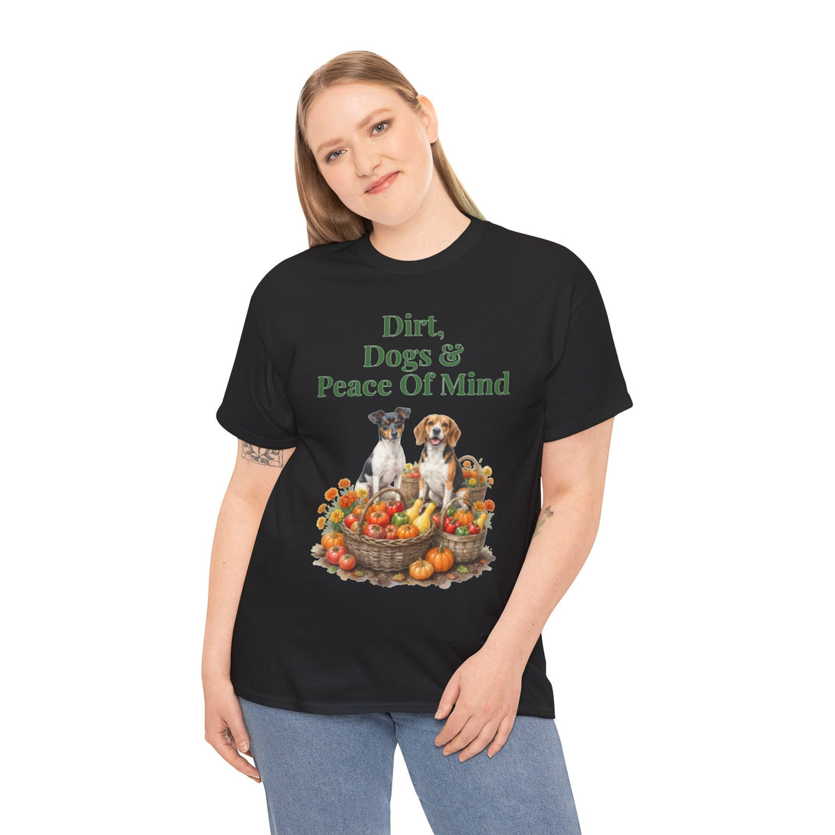 Dirt, Dogs & Peace Of Mind Unisex T-Shirt