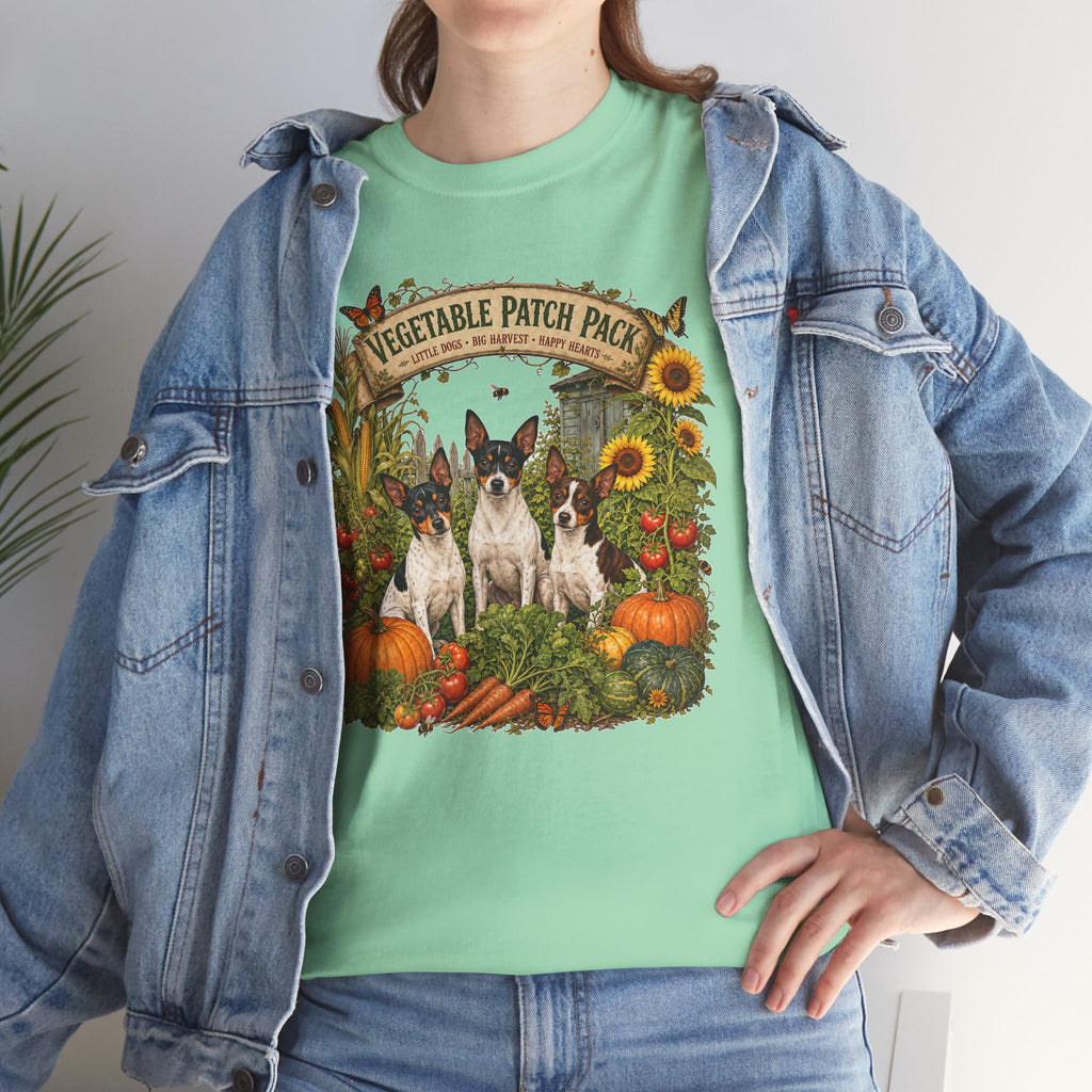 "Vegetable Patch Pack" Rat Terrier Tee
