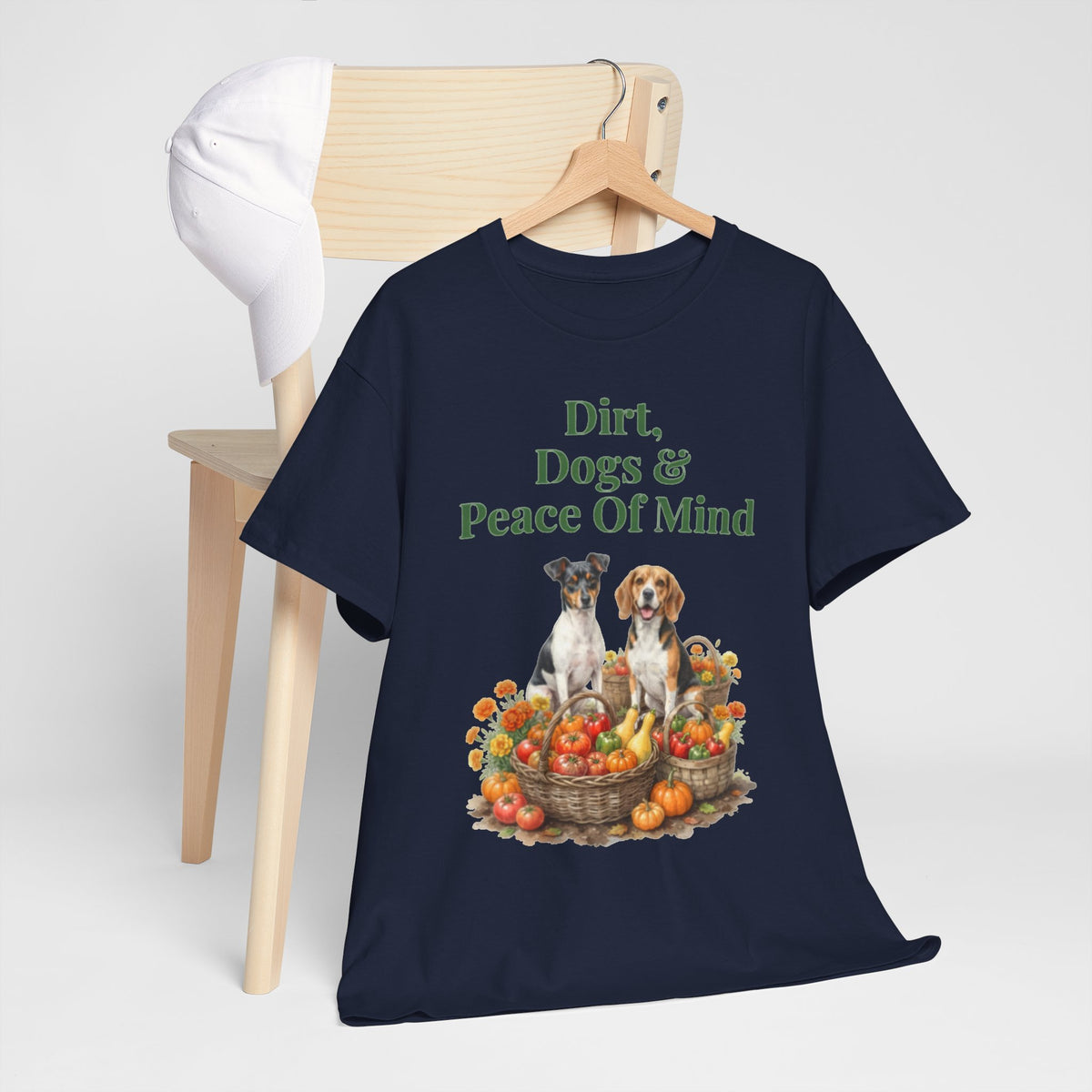 Dirt, Dogs & Peace Of Mind Unisex T-Shirt