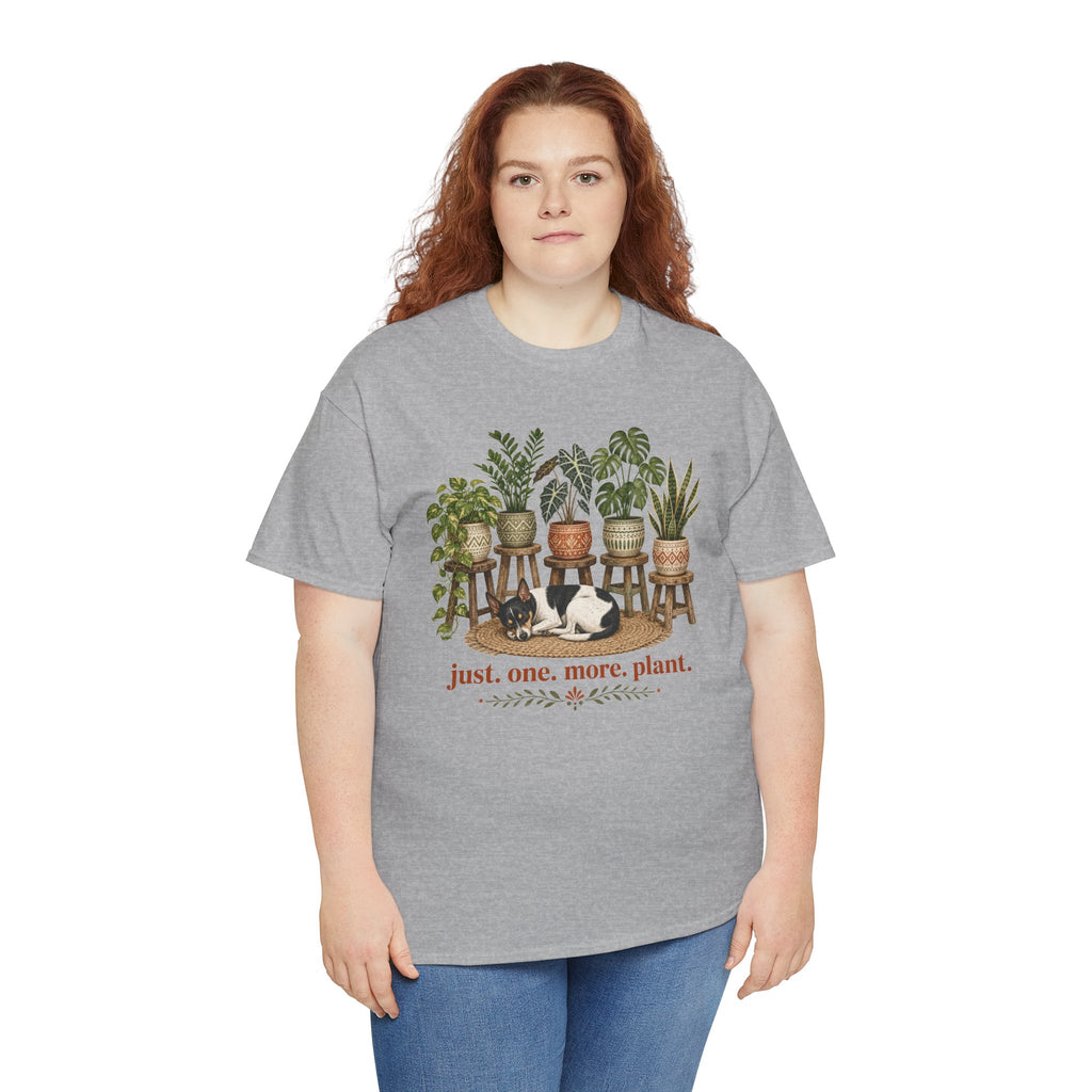 Just. One. More. Plant. Unisex T-Shirt Rat Terrier