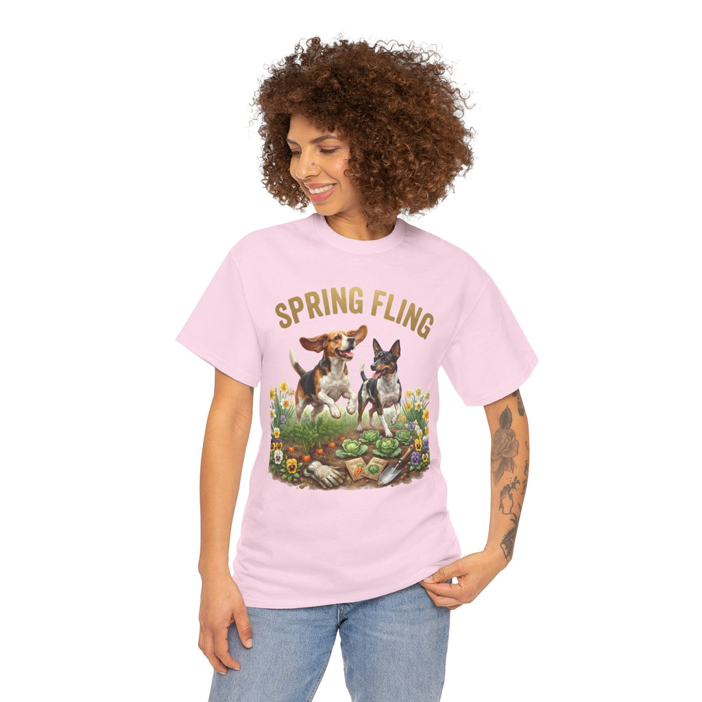 Spring Fling Beagle & Rat Terrier Unisex T-Shirt