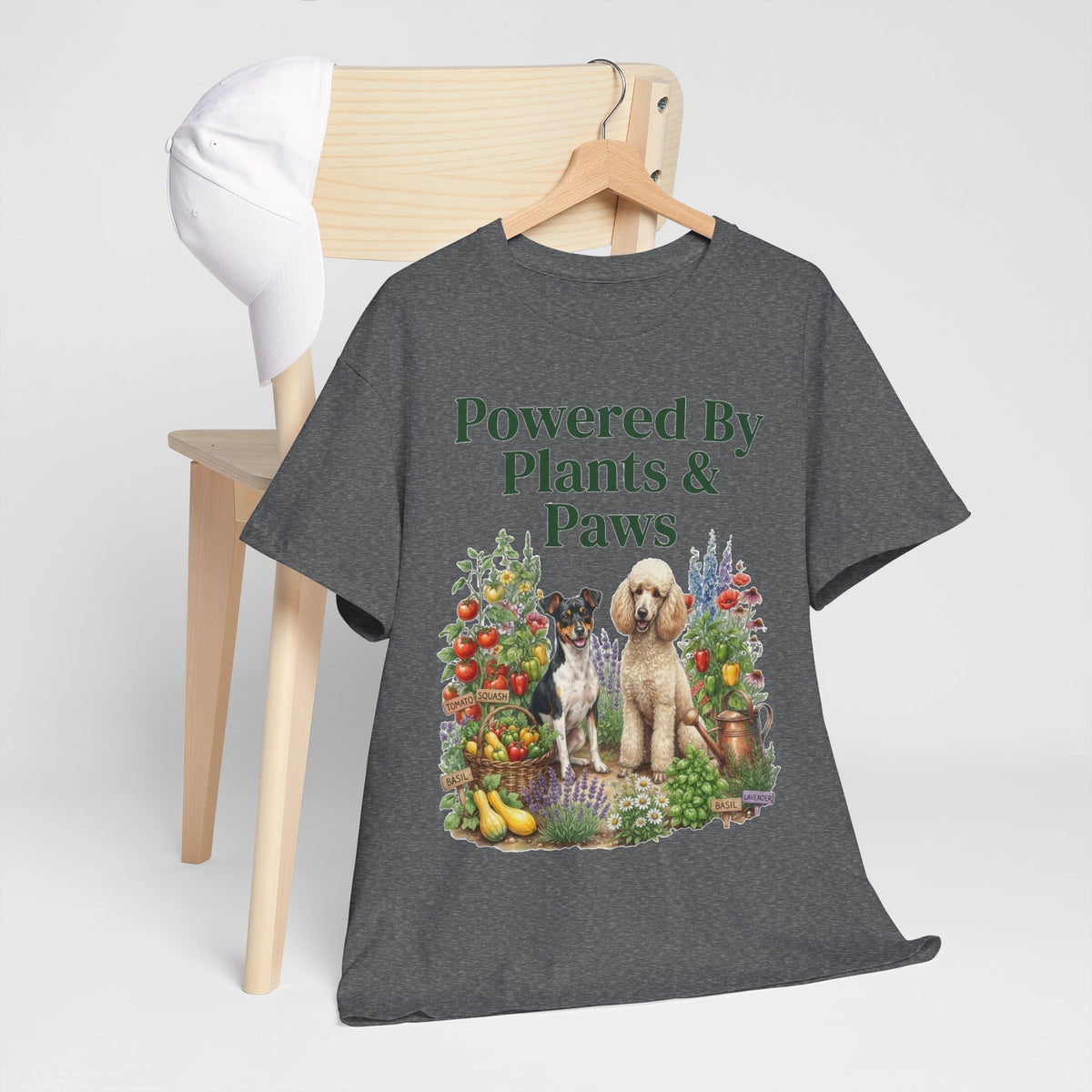 Powered By Plants & Paws Unisex T-Shirt