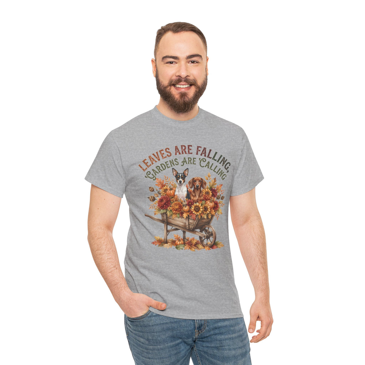 Leaves Are Falling Gardens Are Calling Unisex T-Shirt