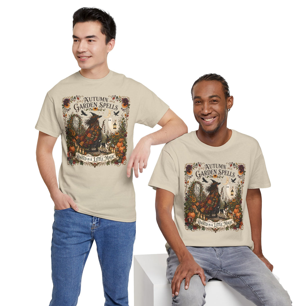 Autumn Garden Spells Rooted In A Little Magic Unisex T-Shirt
