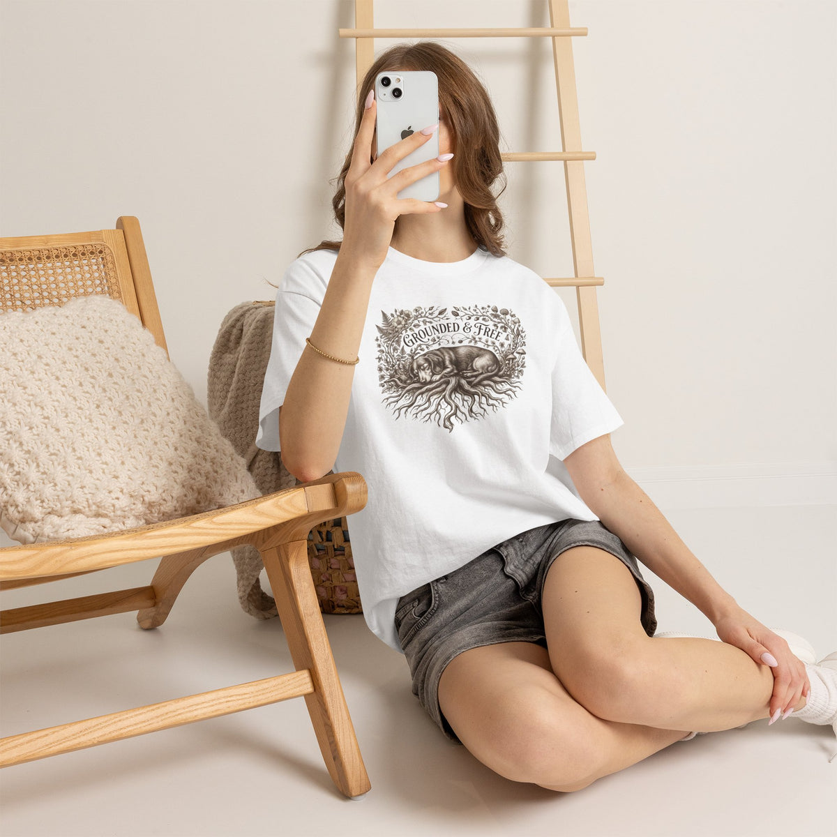 Grounded & Free Tee