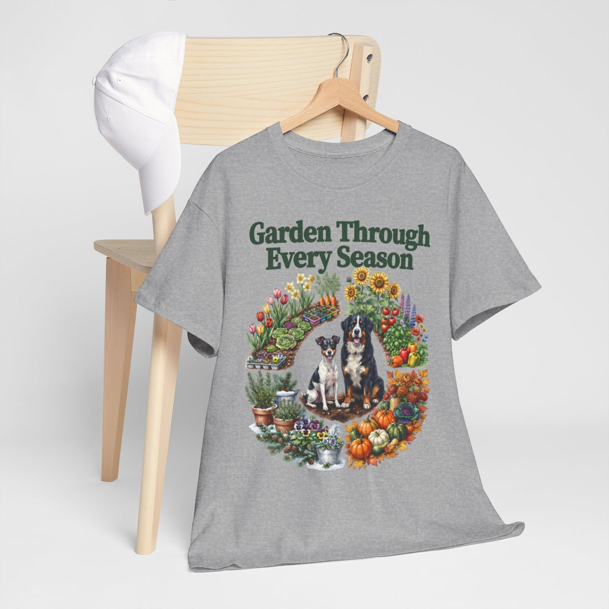 Garden Through Every Season Unisex T-Shirt