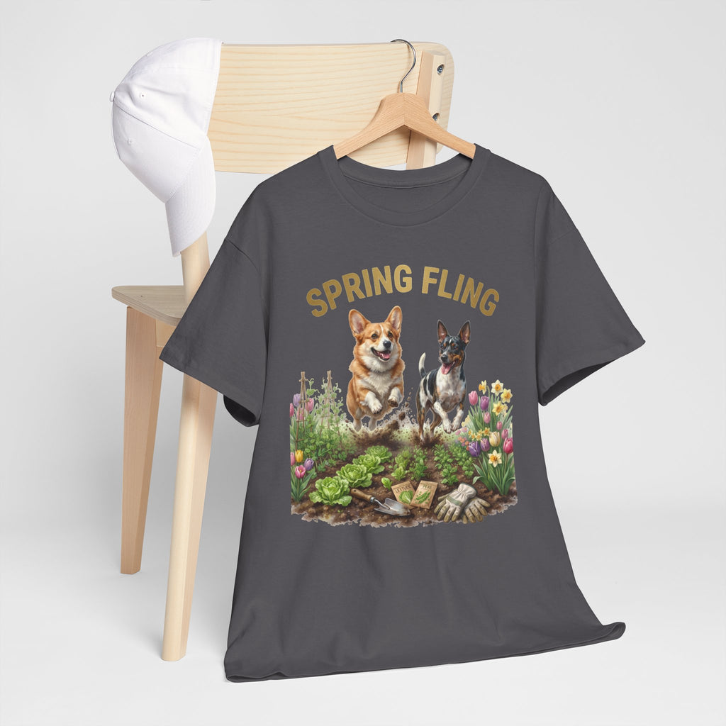 Spring Fling Corgi & Rat Terrier Unisex T-Shirt