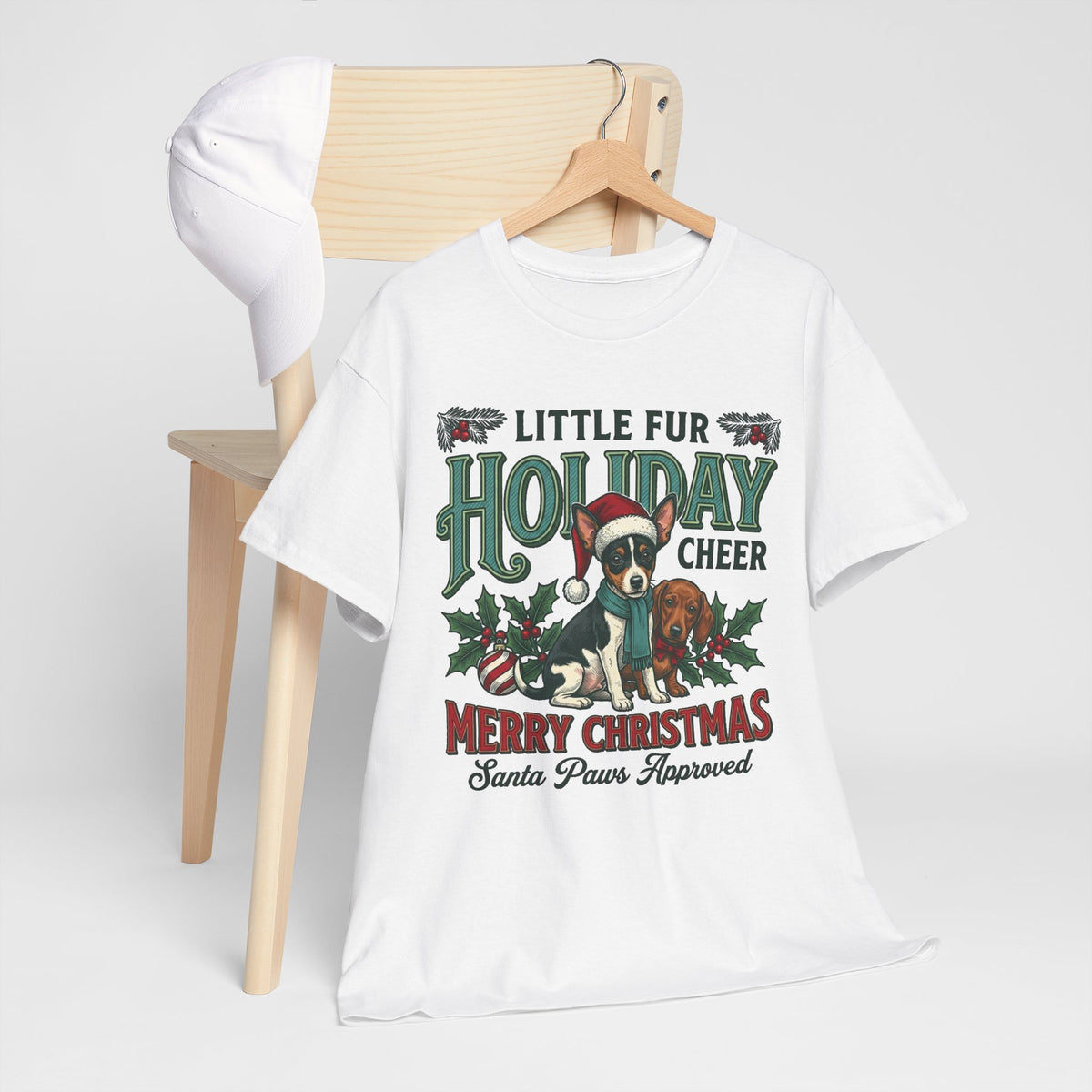 Little Fur Holiday Cheer Unisex T-Shirt