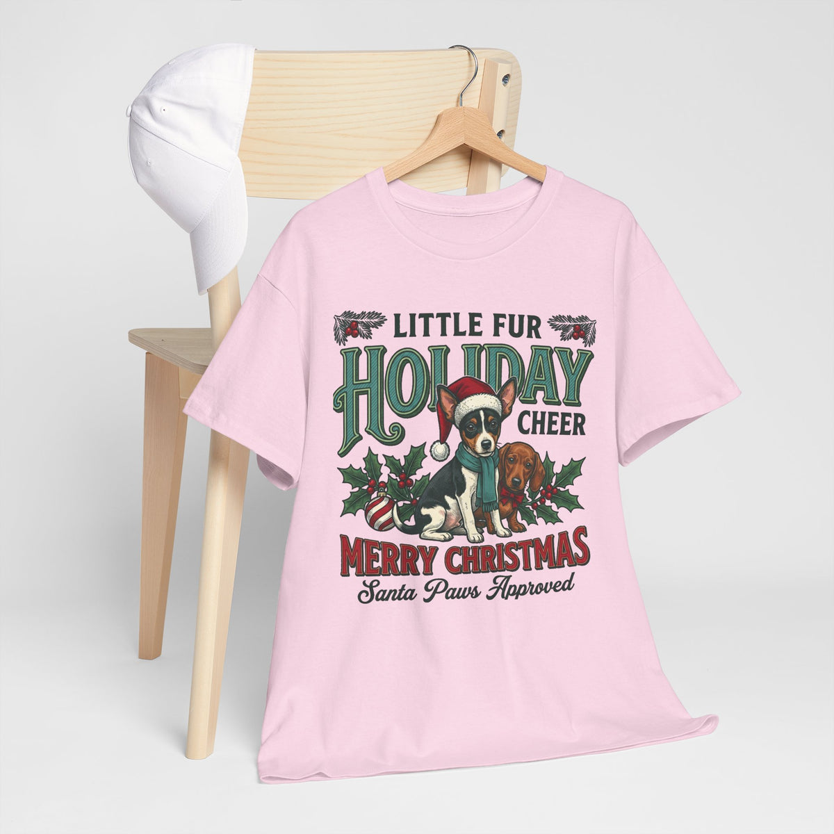Little Fur Holiday Cheer Unisex T-Shirt