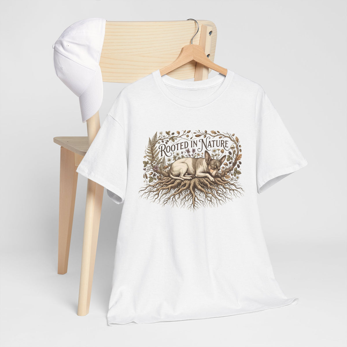 Rooted in Nature T-Shirt — Rat Terrier Graphic Tee