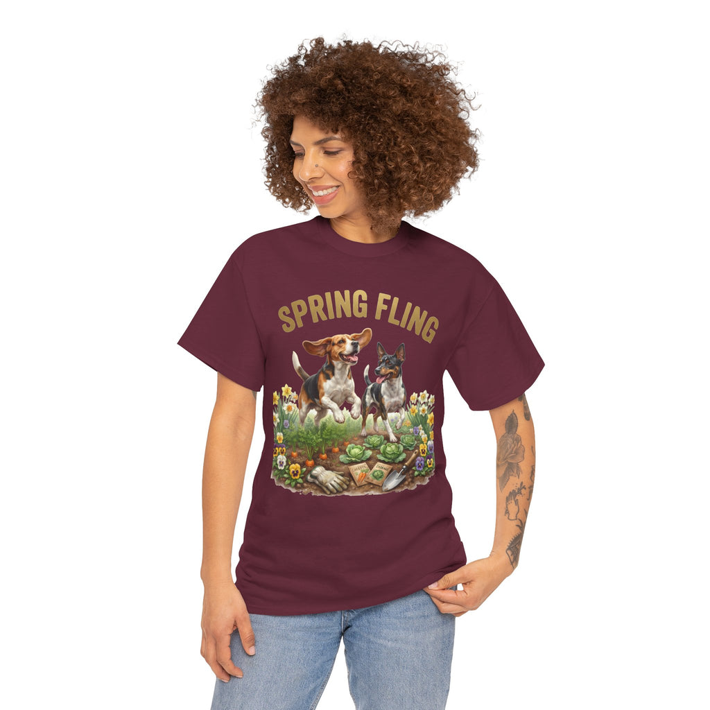 Spring Fling Beagle & Rat Terrier Unisex T-Shirt