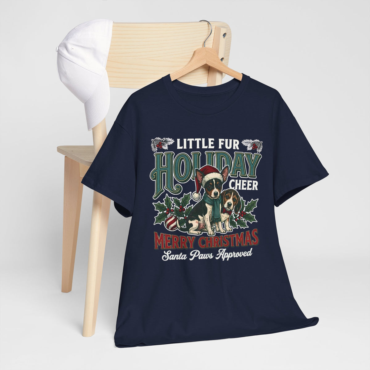 Little Fur Holiday Cheer Unisex T-Shirt