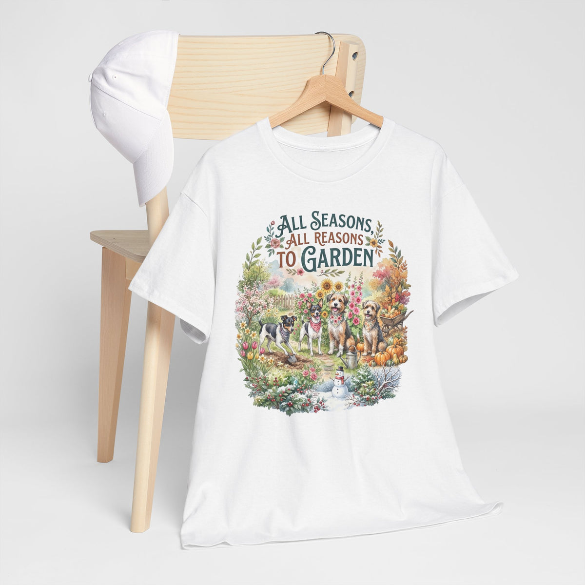 All Seasons All Reasons To Garden Unisex T-Shirt