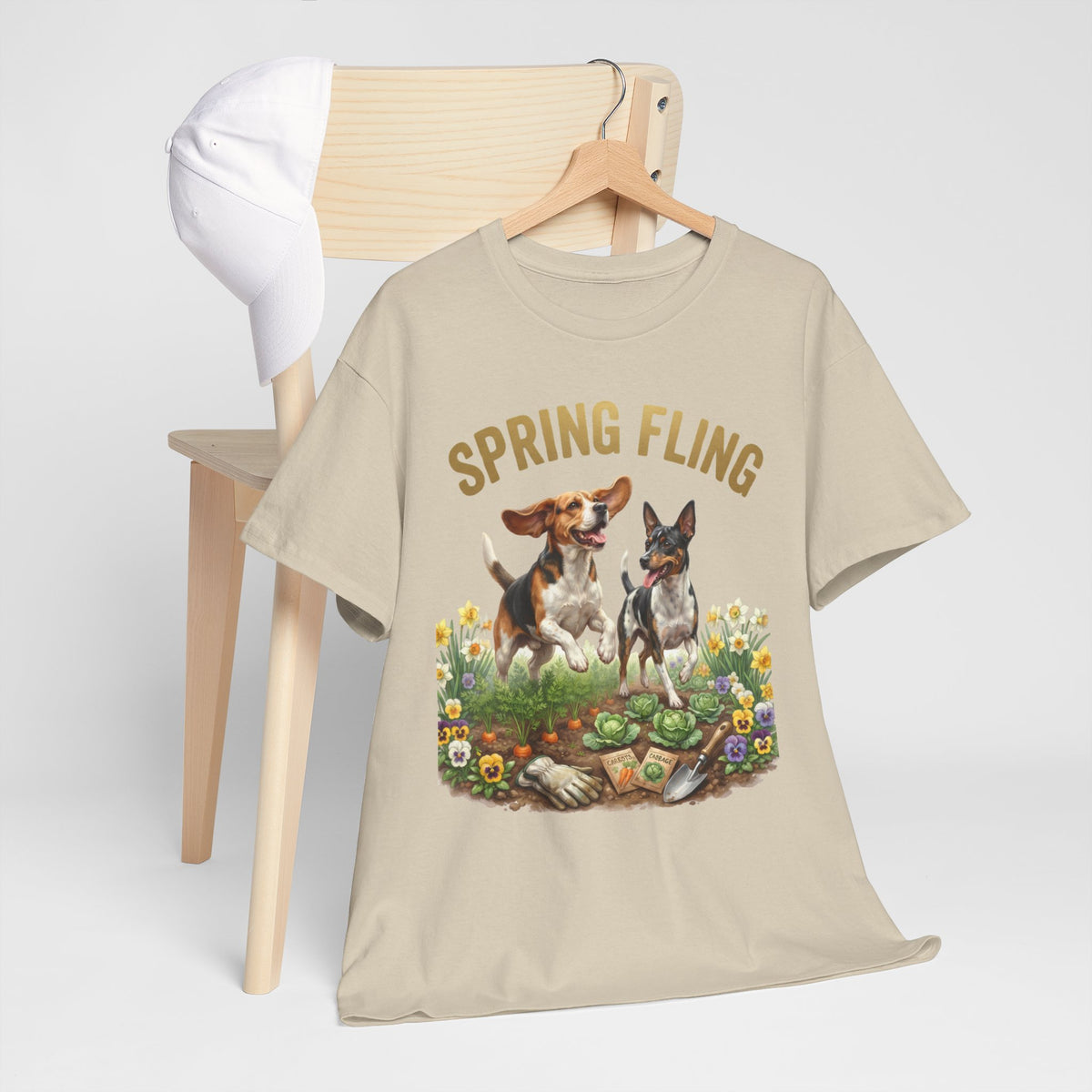Spring Fling Beagle & Rat Terrier Unisex T-Shirt