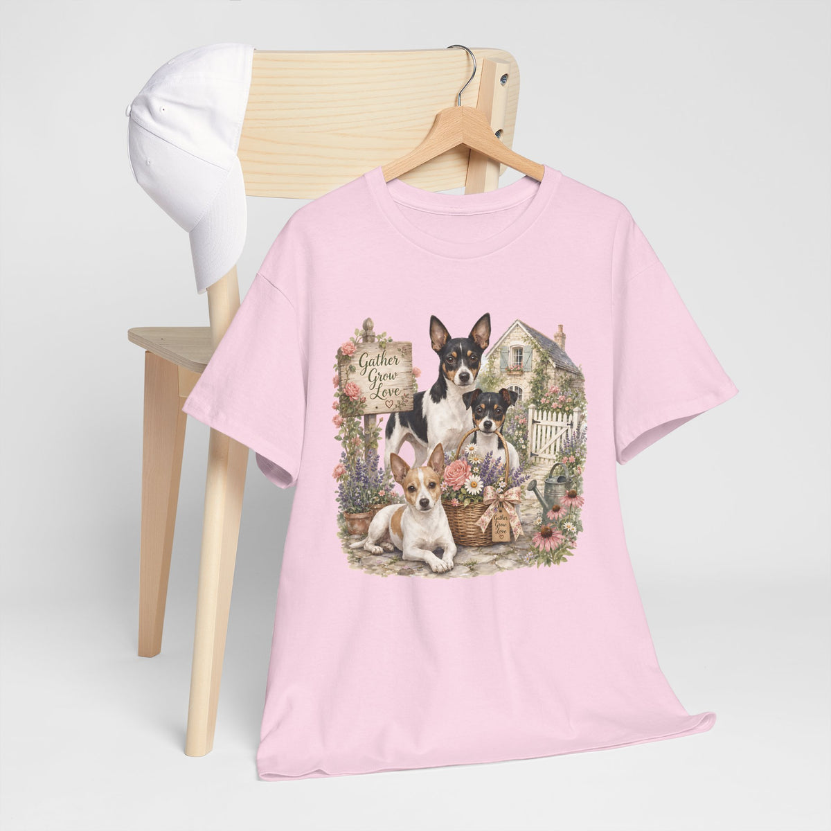 Gather Grow Love Dog Tee