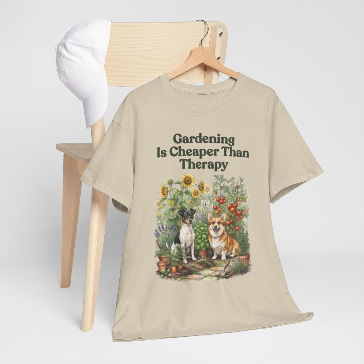 Gardening Is Cheaper Than Therapy Unisex T-Shirt