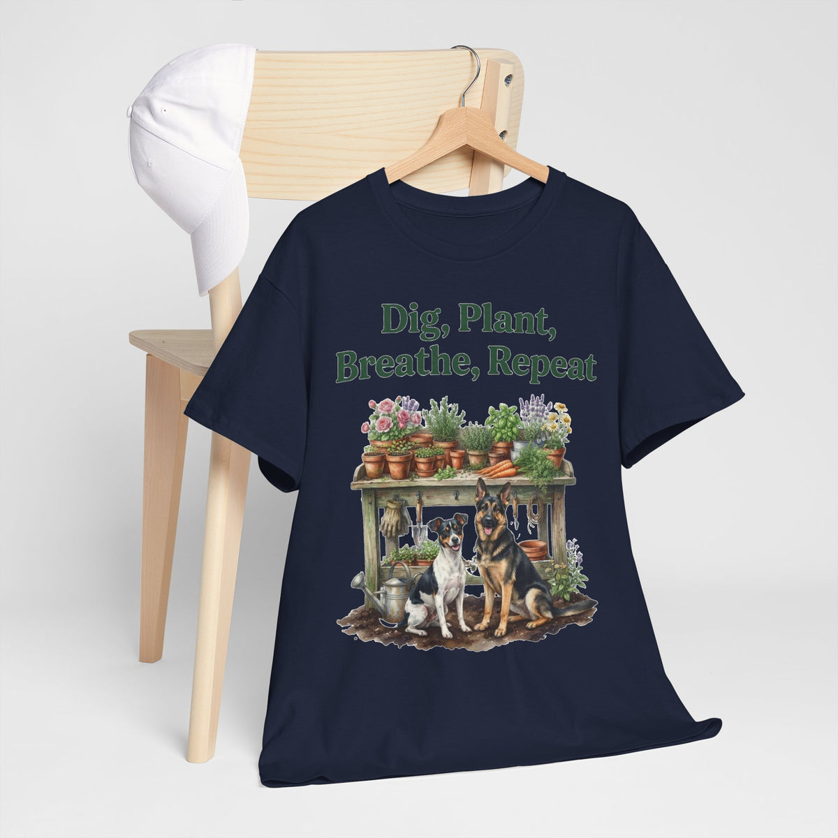 Dig, Plant, Breathe, Repeat Unisex T-Shirt