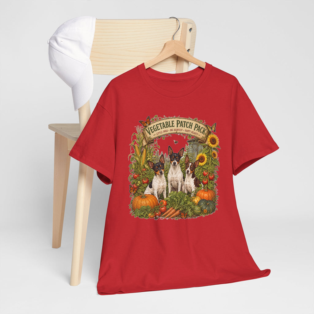 "Vegetable Patch Pack" Rat Terrier Tee