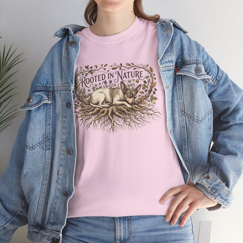Rooted in Nature T-Shirt — Rat Terrier Graphic Tee