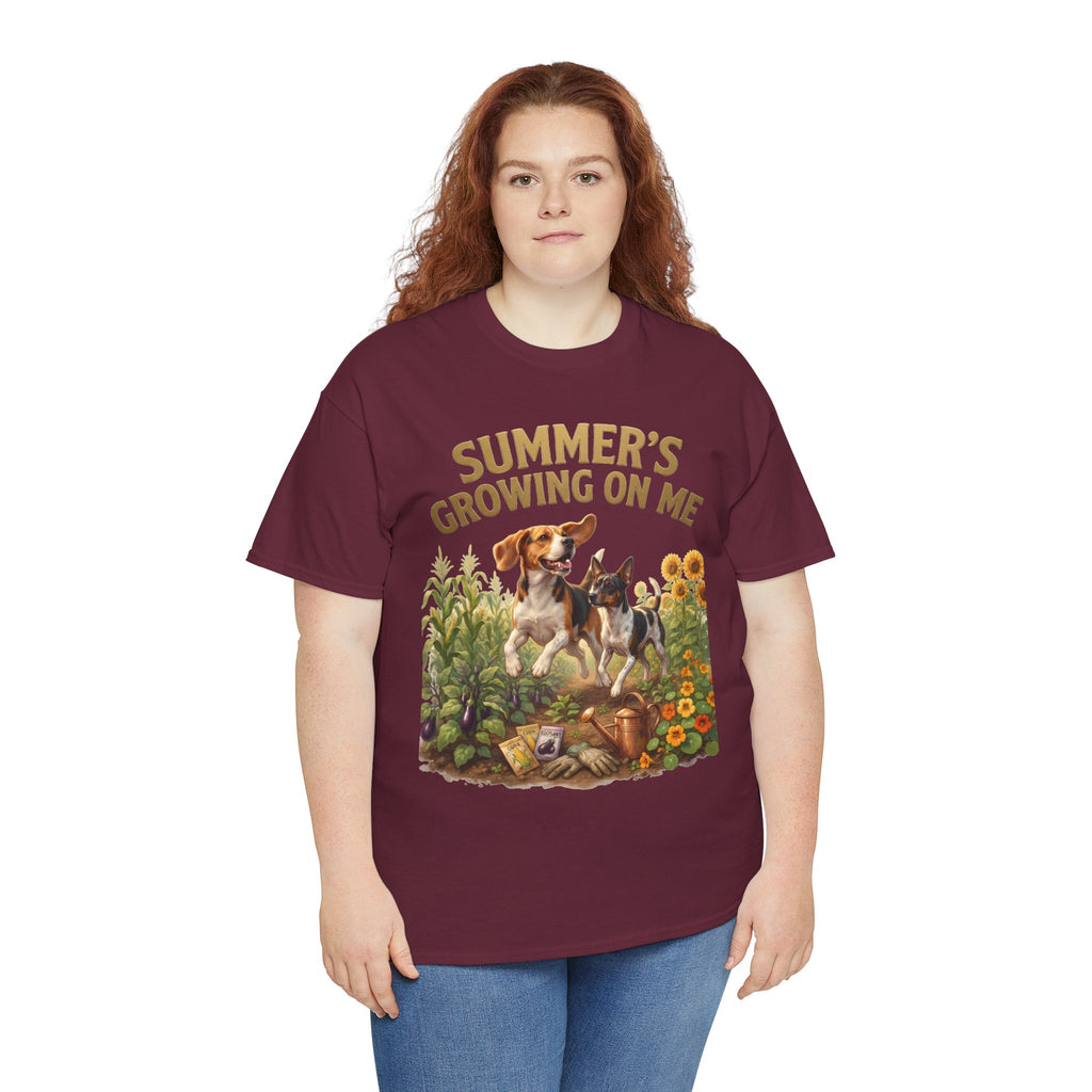 Summer's Growing on Me Beagle & Rat Terrier Unisex T-Shirt