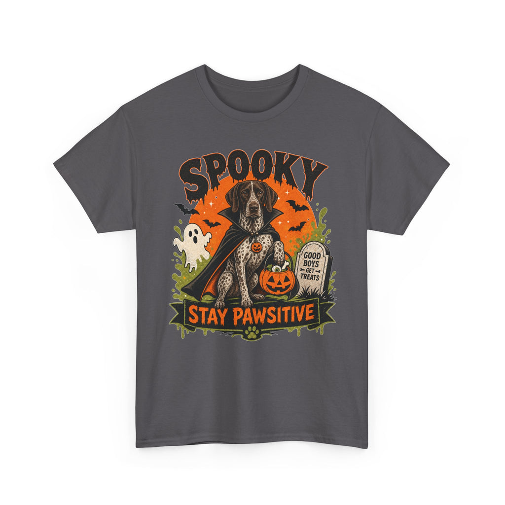 Spooky Stay Pawsitive Unisex T-Shirt