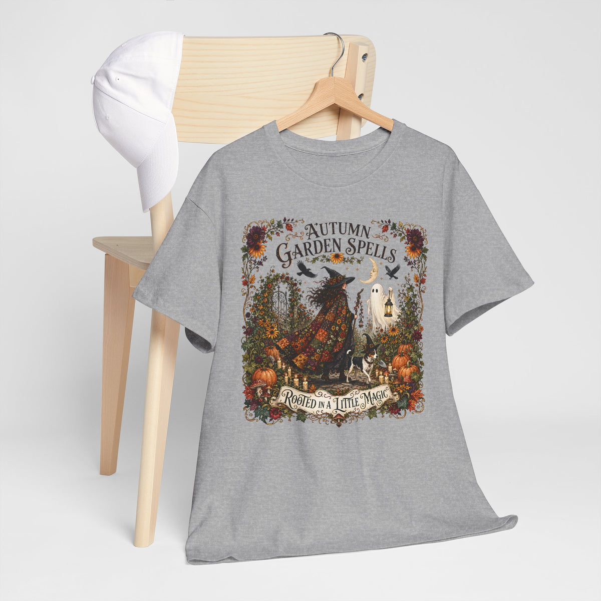 Autumn Garden Spells Rooted In A Little Magic Unisex T-Shirt
