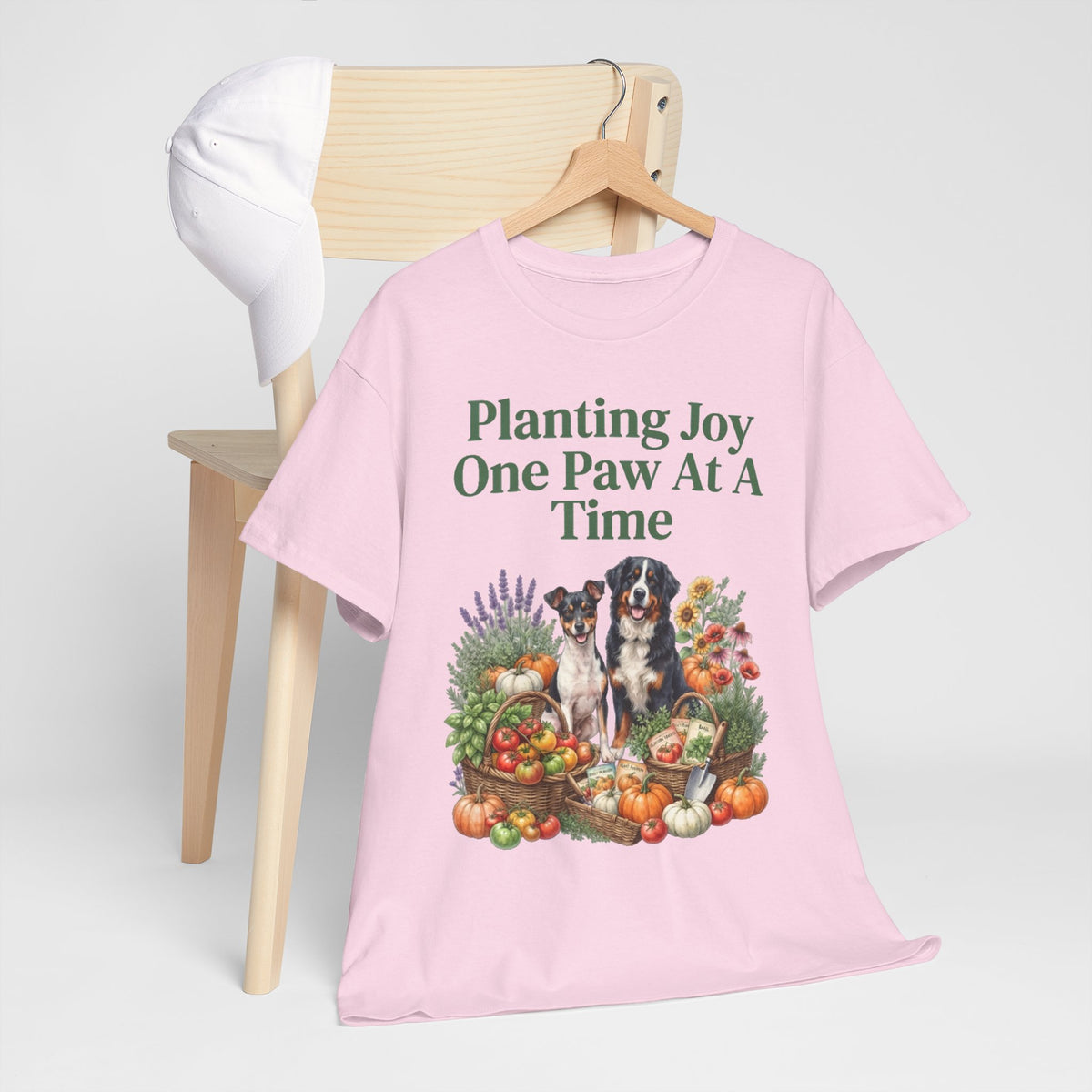 Planting Joy One Paw At A Time Unisex T-Shirt