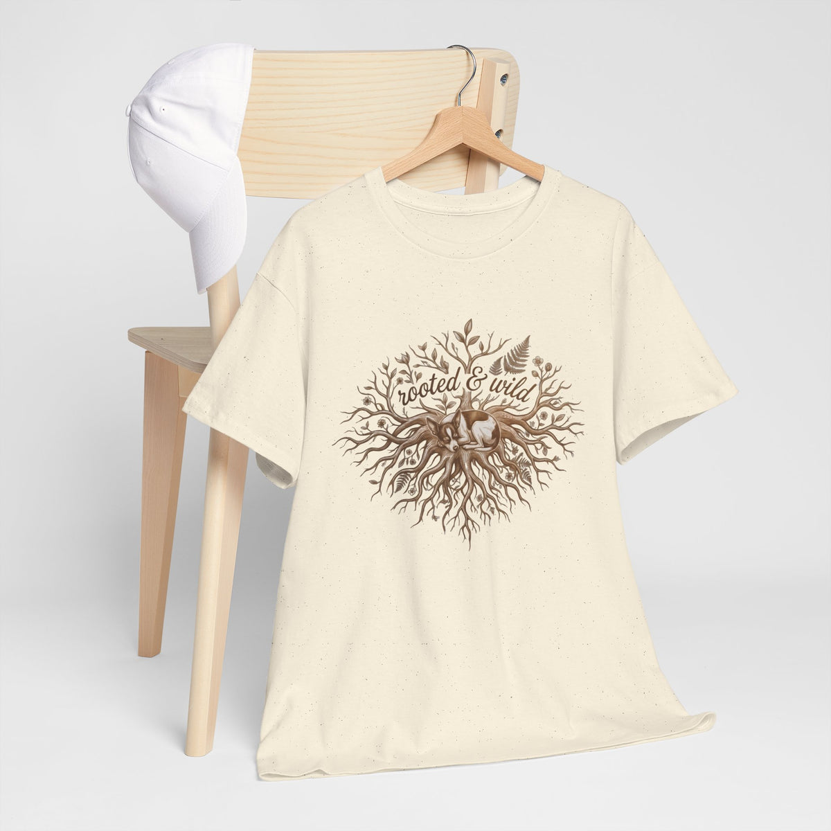 Rooted & Wild Tee — Inspirational Nature T-Shirt
