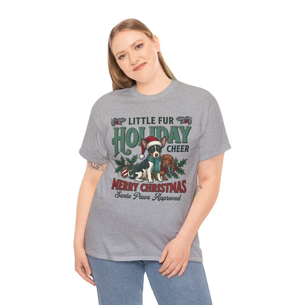 Little Fur Holiday Cheer Unisex T-Shirt