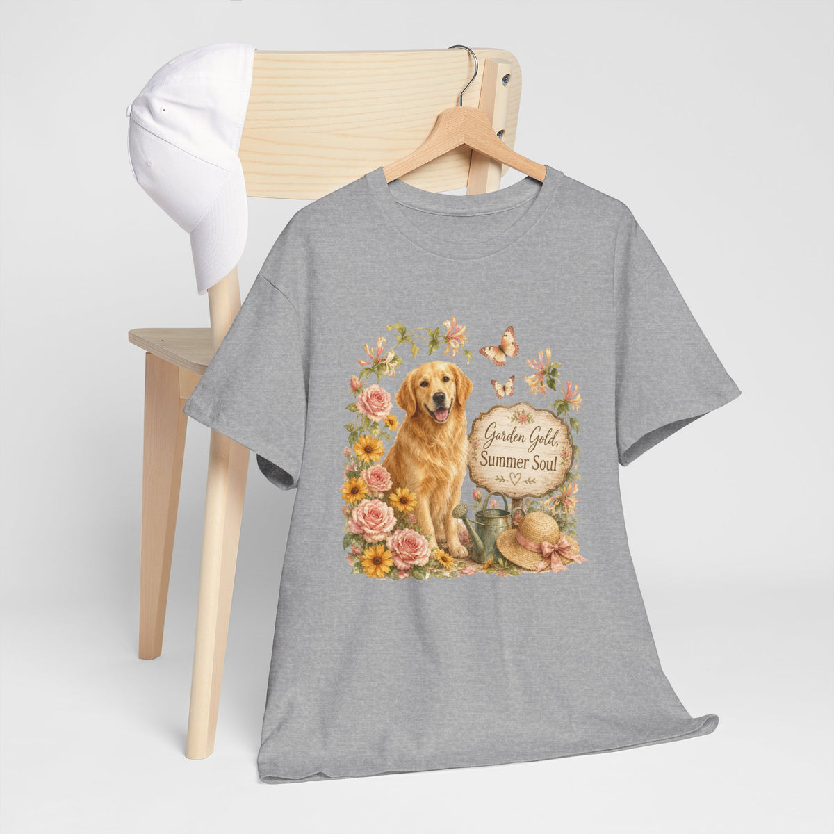 Garden Gold Summer Soul / Floral Dog Shirt
