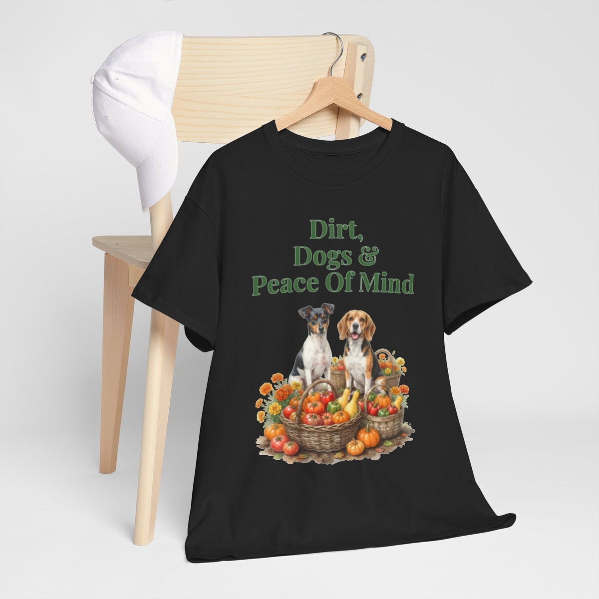 Dirt, Dogs & Peace Of Mind Unisex T-Shirt