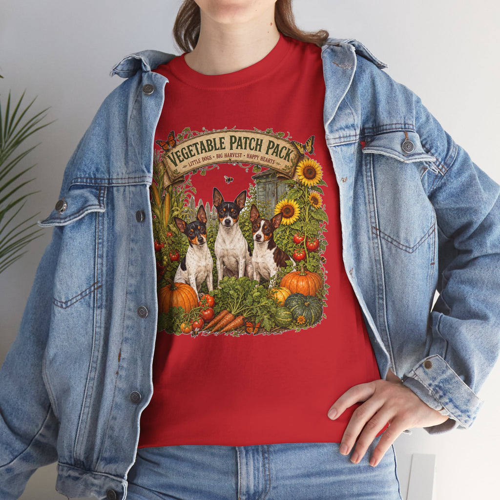 "Vegetable Patch Pack" Rat Terrier Tee