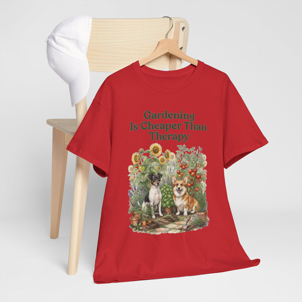 Gardening Is Cheaper Than Therapy Unisex T-Shirt