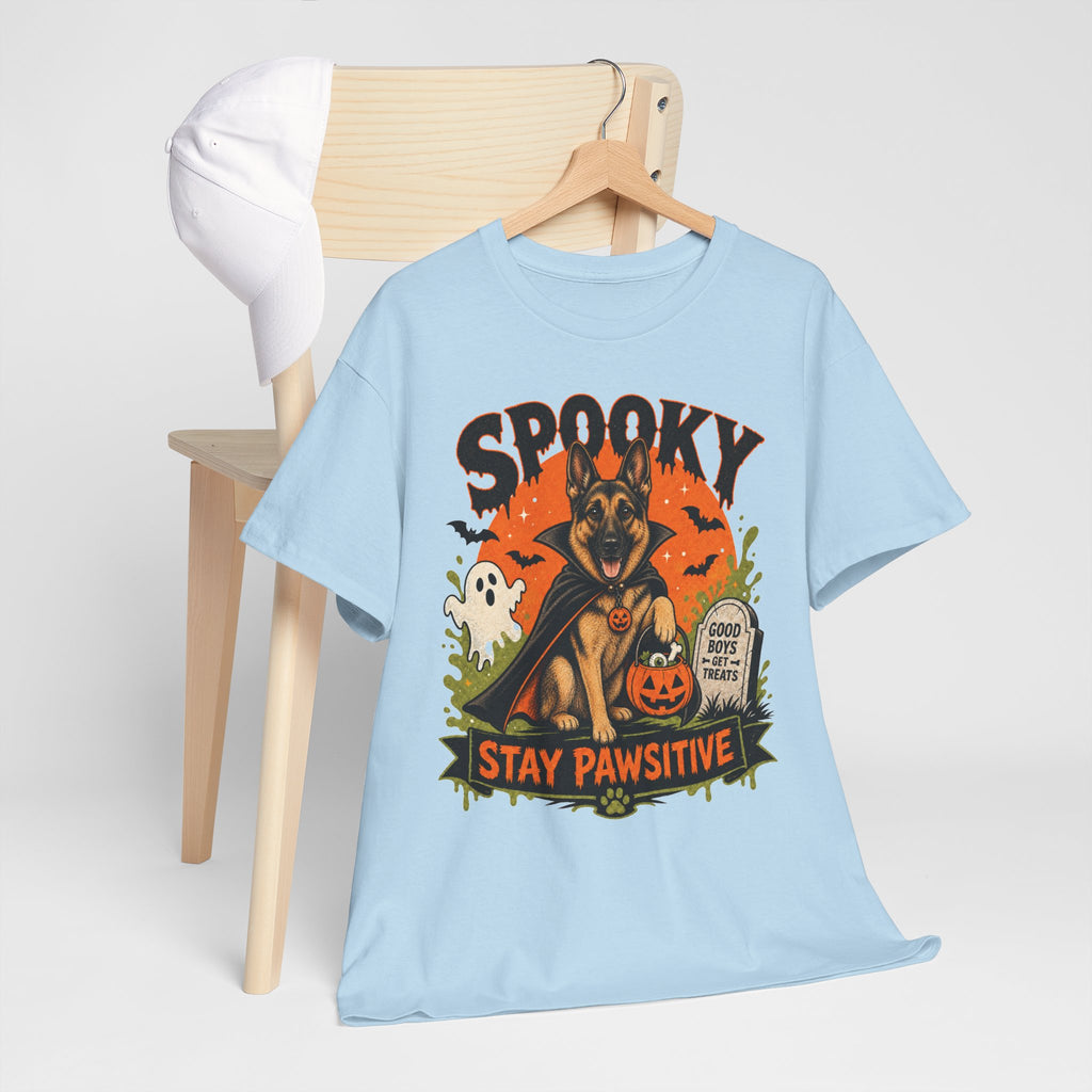 Spooky Stay Pawsitive Unisex T-Shirt