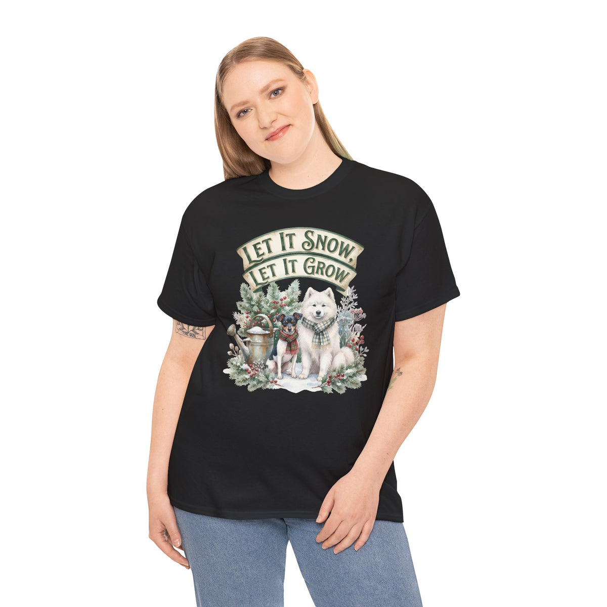 Let It Snow Let It Grow Unisex T-Shirt