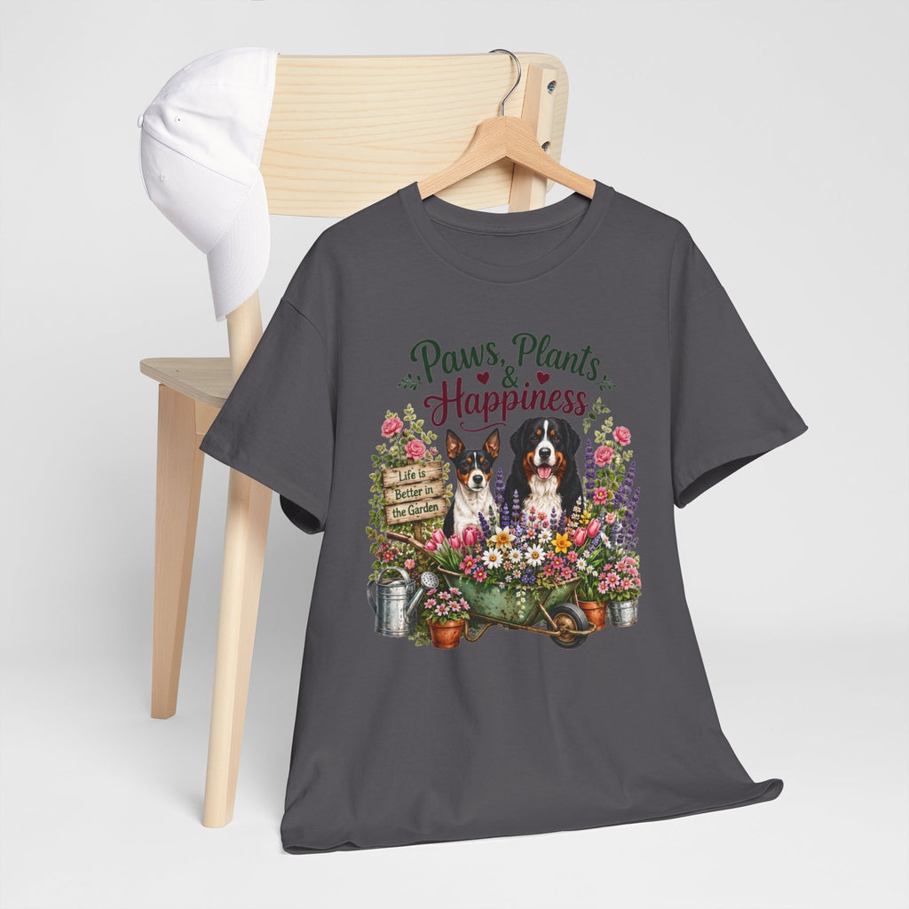 Paws Plants & Happiness Unisex T-Shirt