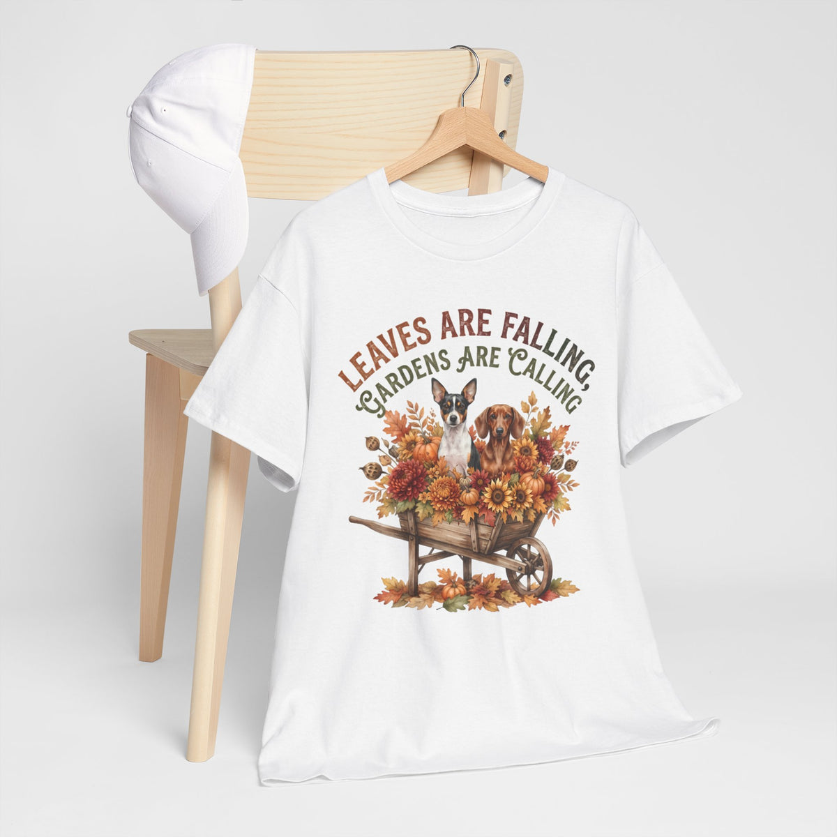 Leaves Are Falling Gardens Are Calling Unisex T-Shirt