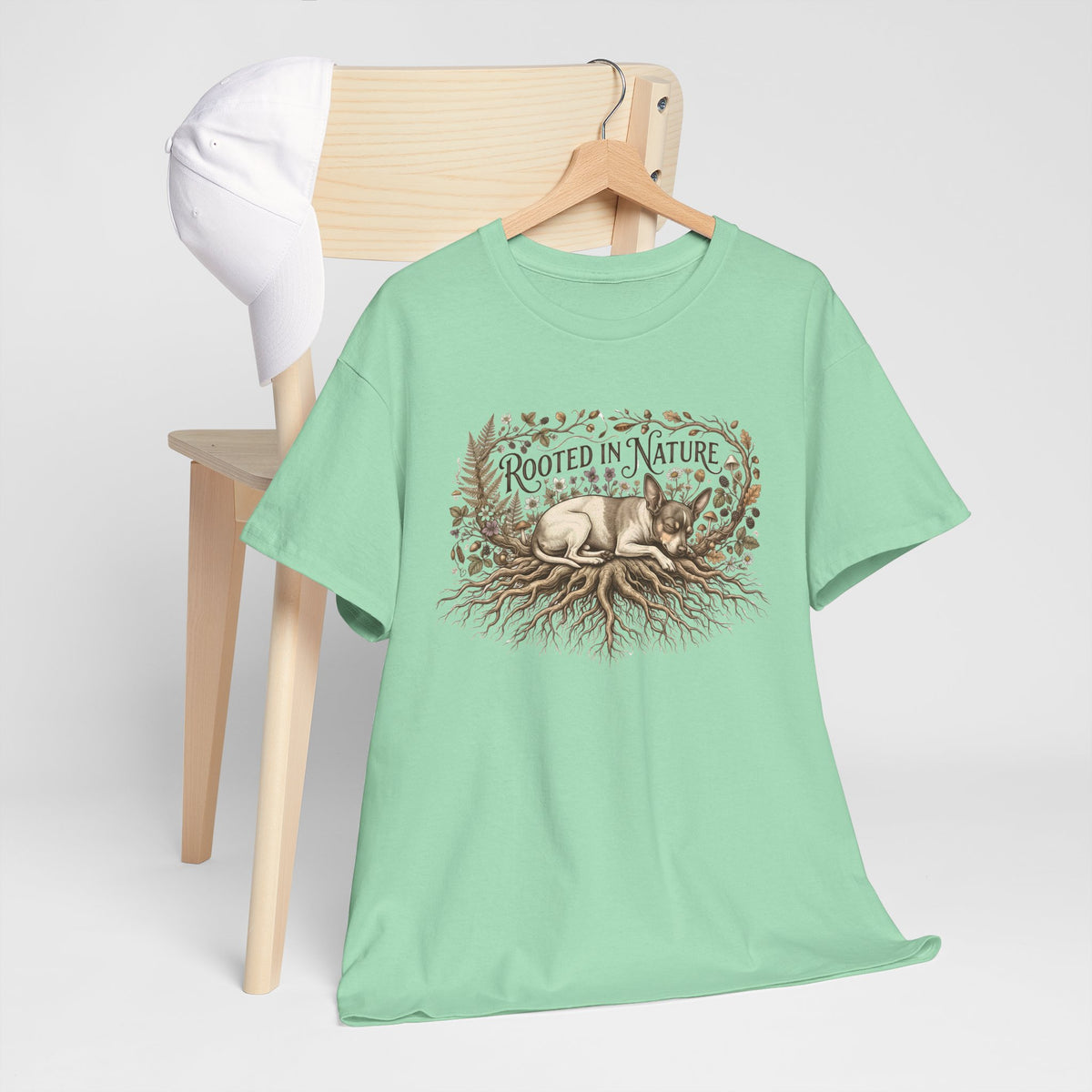 Rooted in Nature T-Shirt — Rat Terrier Graphic Tee