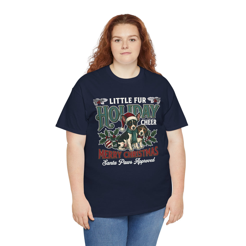 Little Fur Holiday Cheer Unisex T-Shirt