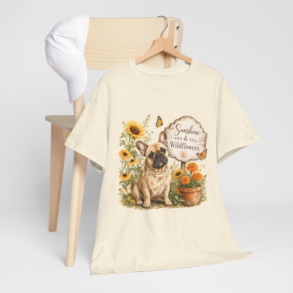 Sunshine & Wildflowers French Bulldog T-Shirt