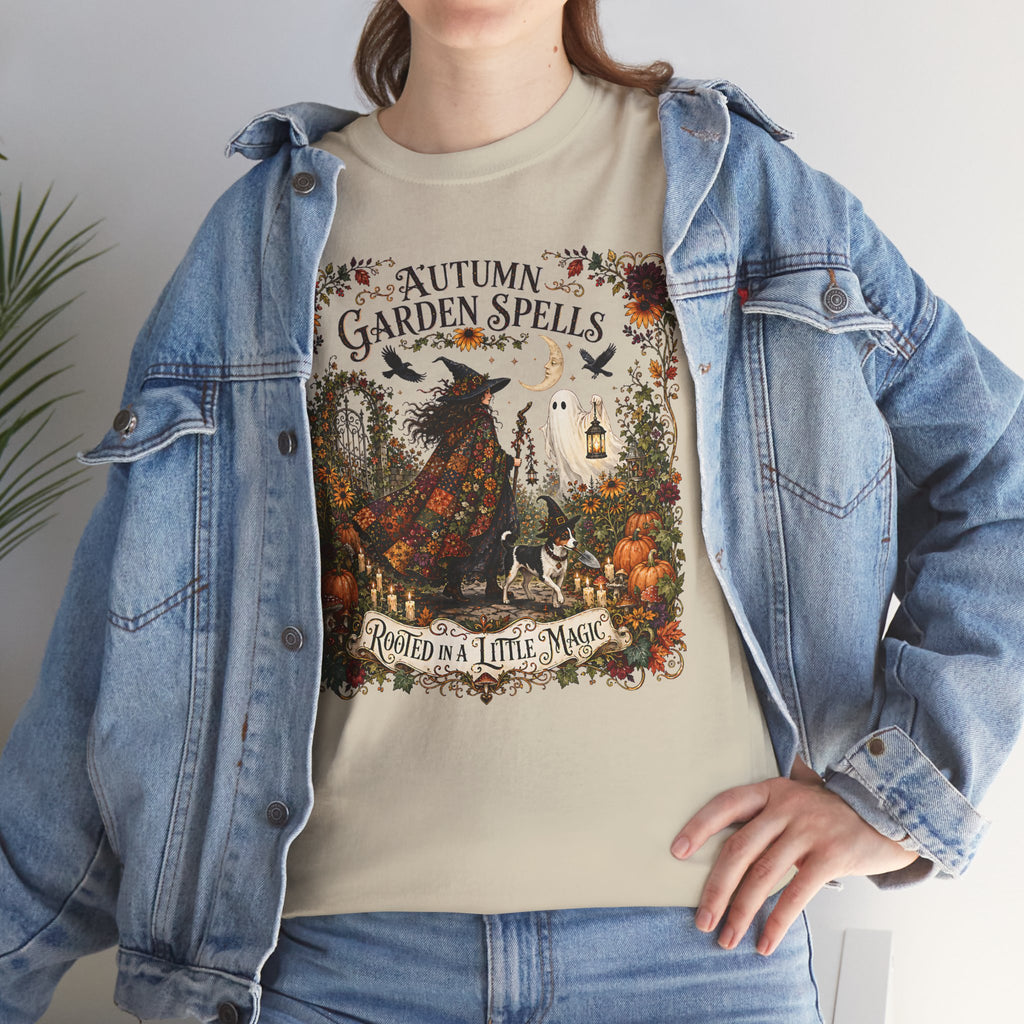 Autumn Garden Spells Rooted In A Little Magic Unisex T-Shirt