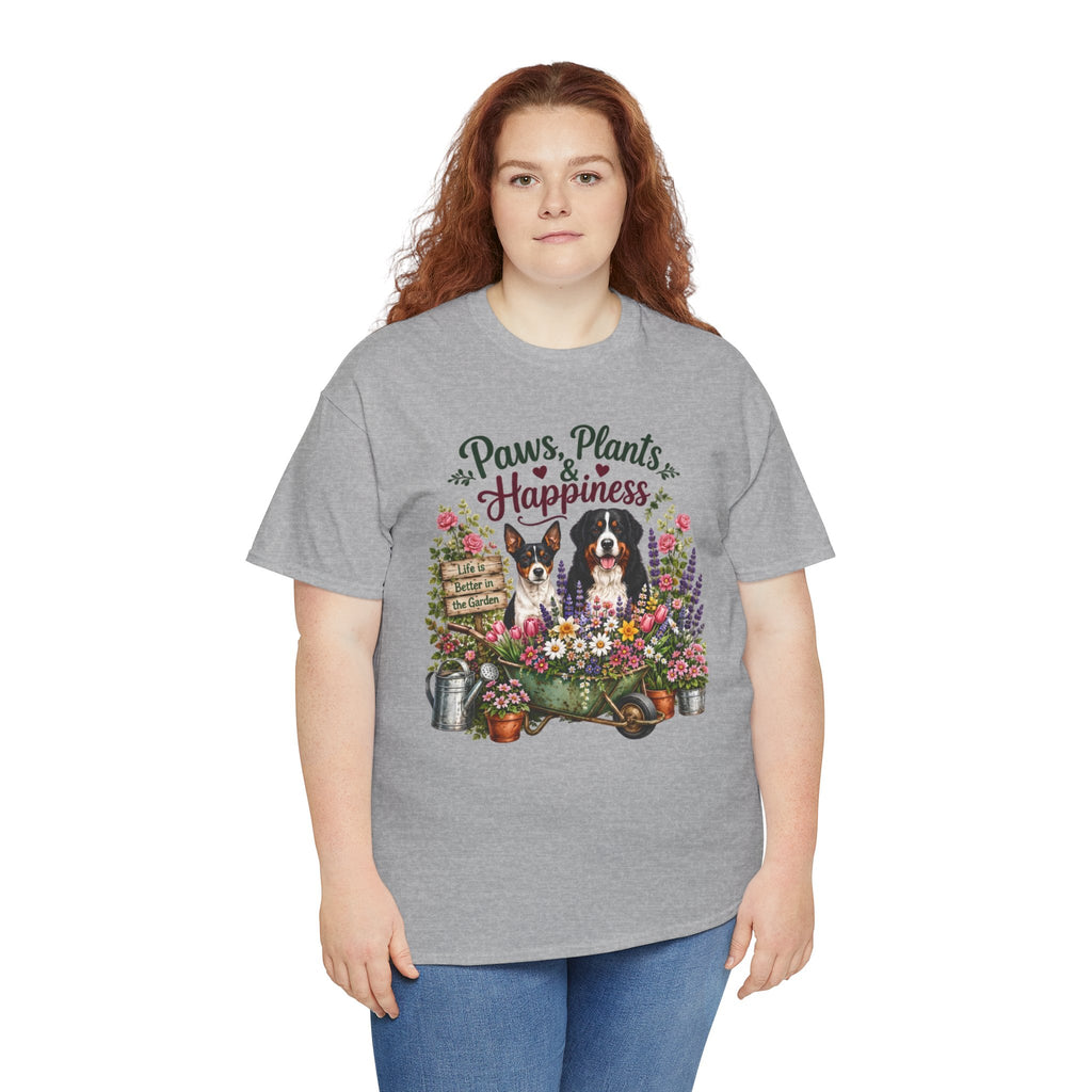 Paws Plants & Happiness Unisex T-Shirt