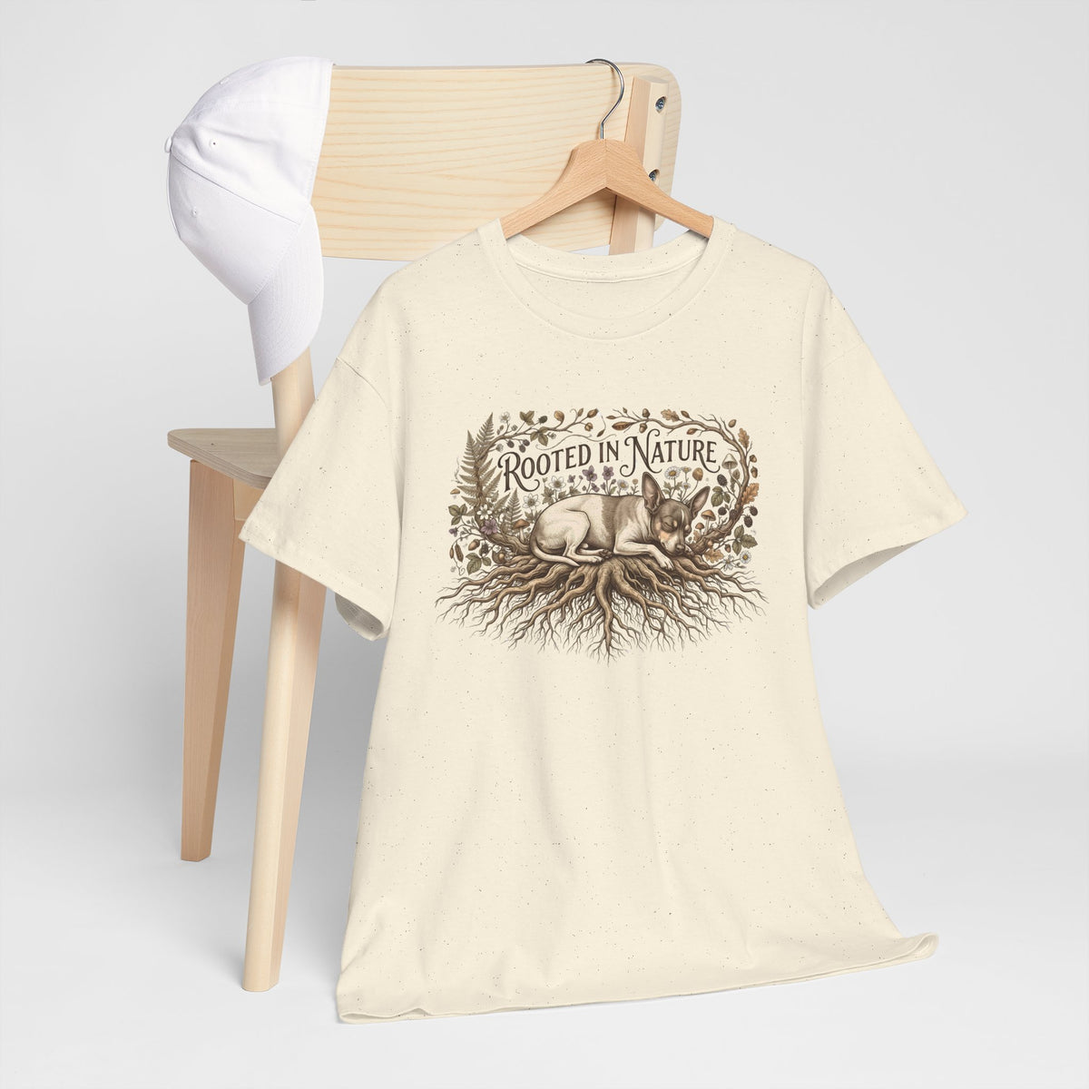 Rooted in Nature T-Shirt — Rat Terrier Graphic Tee