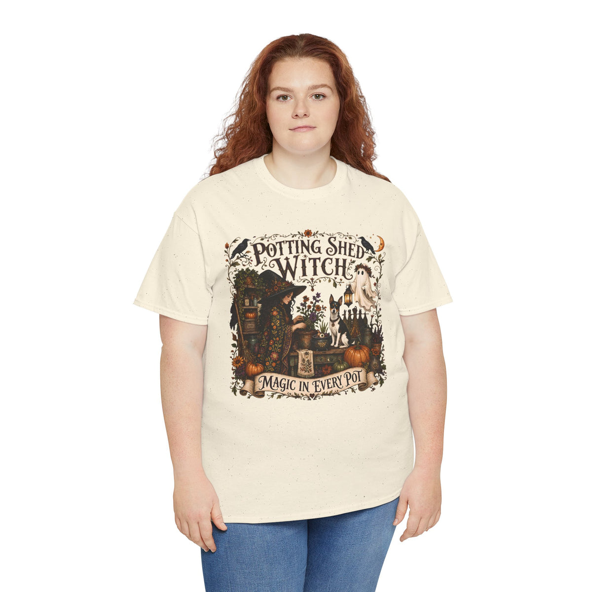 Potting Shed Witch Magic In Every Pot Unisex T-Shirt