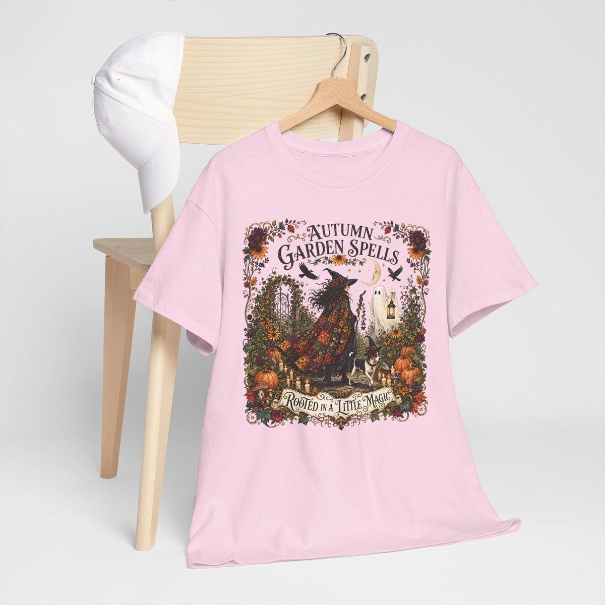 Autumn Garden Spells Rooted In A Little Magic Unisex T-Shirt