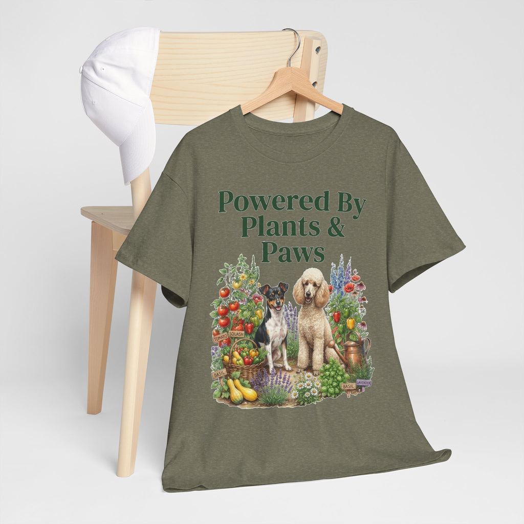 Powered By Plants & Paws Unisex T-Shirt