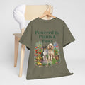 Powered By Plants & Paws Unisex T-Shirt