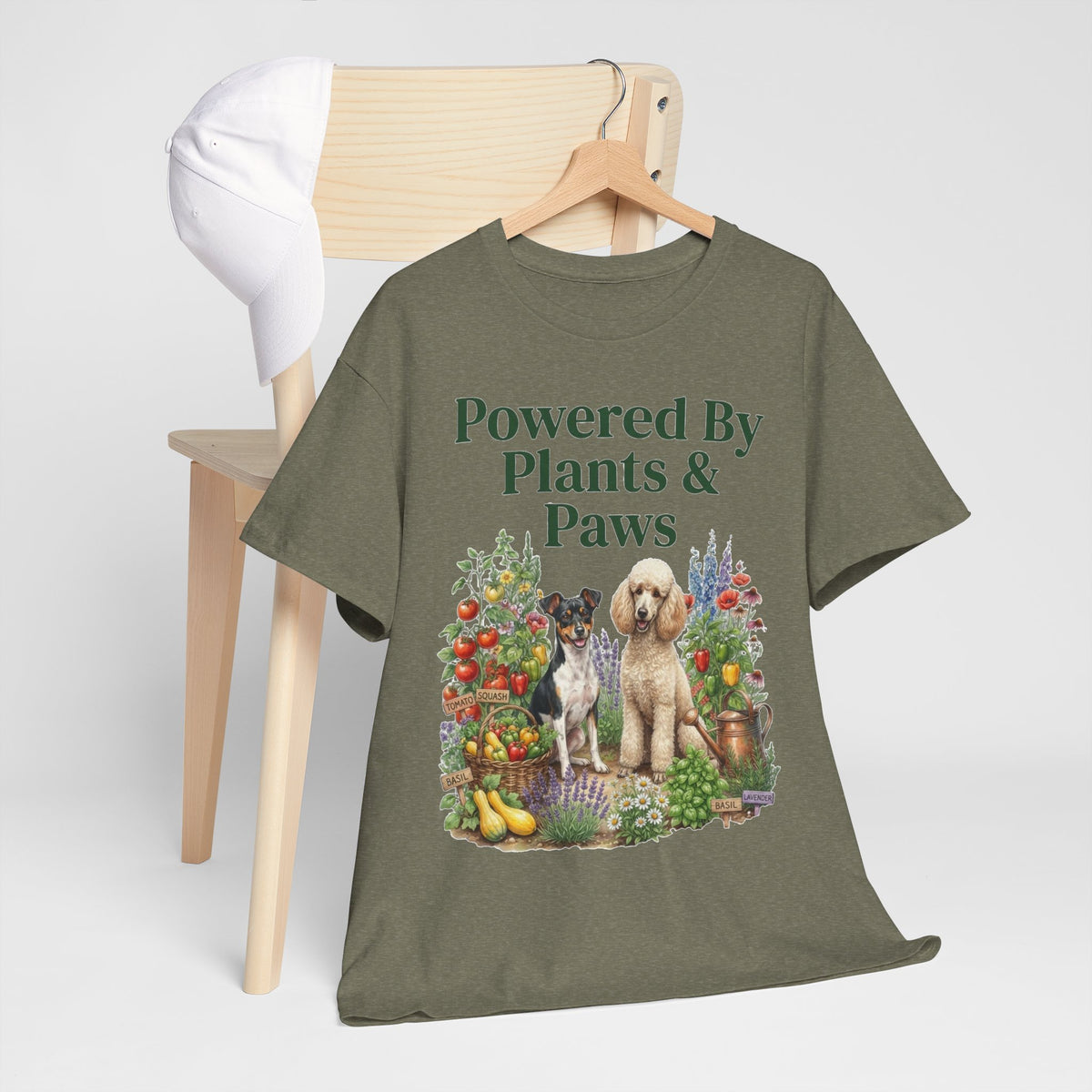 Powered By Plants & Paws Unisex T-Shirt
