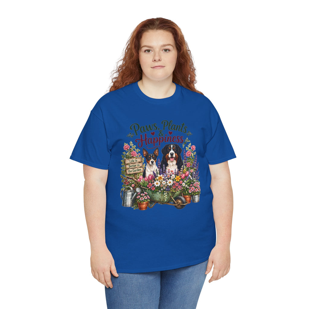Paws Plants & Happiness Unisex T-Shirt