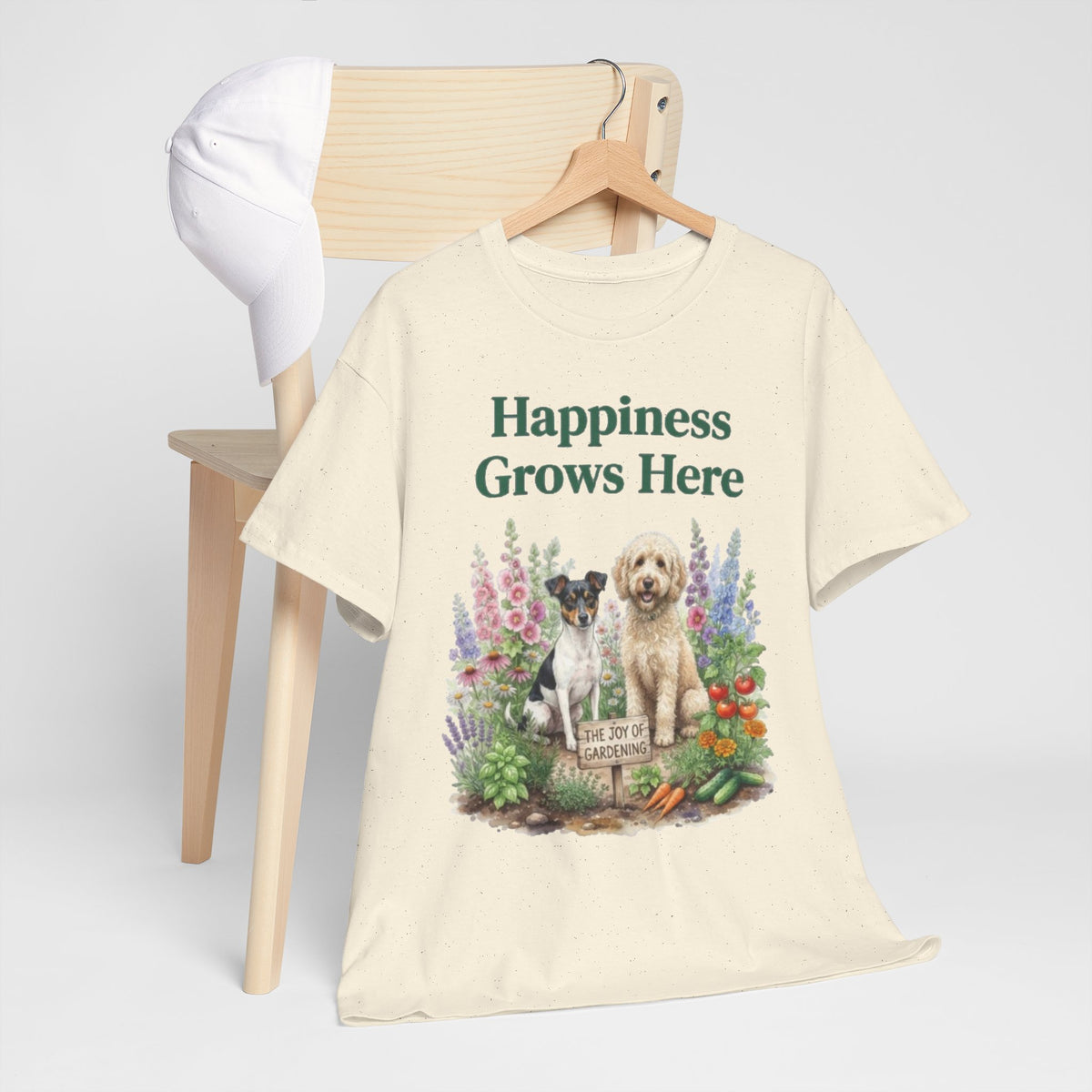 Happiness Grows Here Unisex T-Shirt